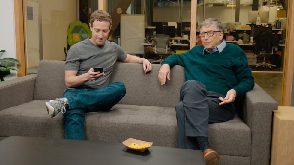 Zuckerberg y Gates lectura