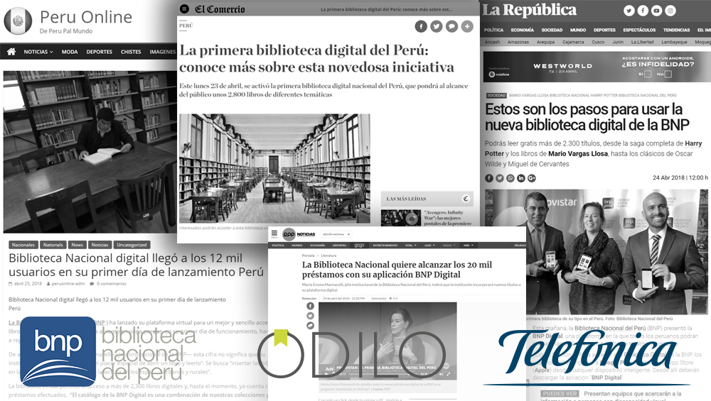 proyecto odilo bilioteca peru y telefonica