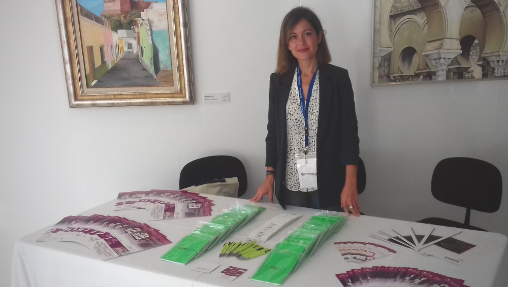 Odilo estuvo presente en las XX Jornadas bibliotecarias Andaluzas en Roquetas de Mar (Almería)